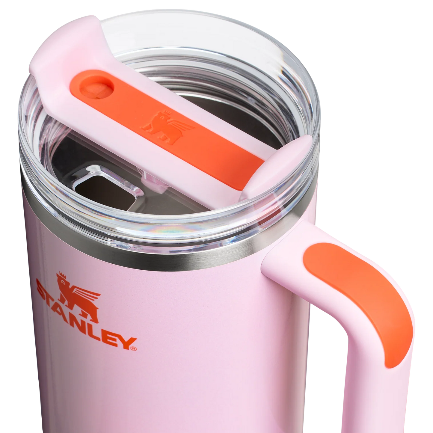 The New Frequency Quencher H2.0 FlowState™ Tumbler | 40 OZ - Rose Petal Shimmer