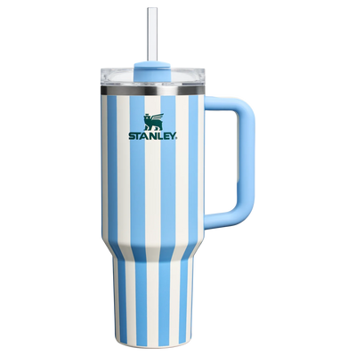 The Quencher H2.0 Flowstate™ Tumbler | 40 OZ - Cornflower Cabana Gloss