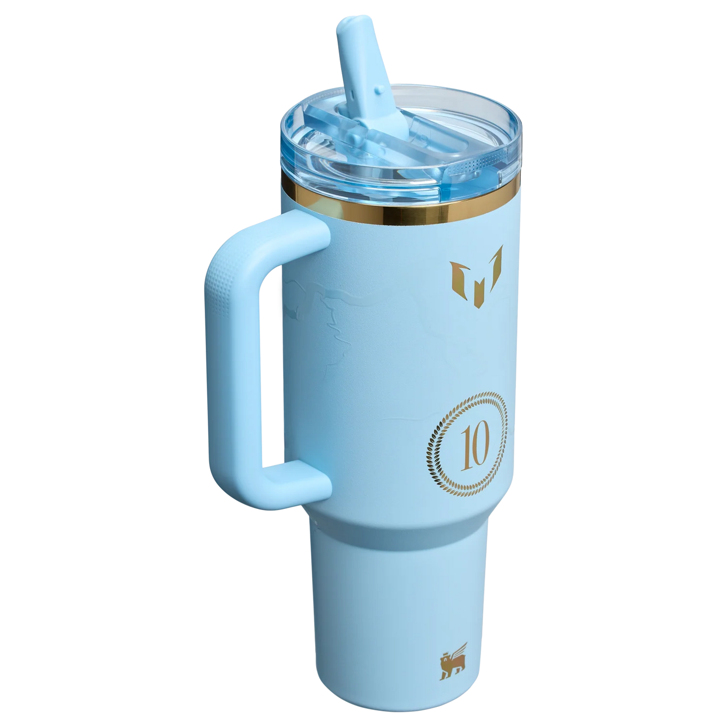 Messi x Stanley Quencher ProTour Flip Straw Tumbler | 40 OZ - Striker Blue