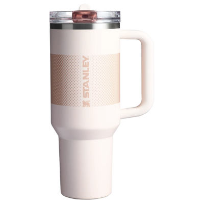 The Quencher ProTour Flip Straw Tumbler | 40 OZ -  Rose Quartz Fade