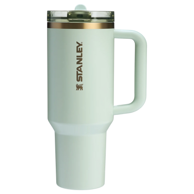 The Quencher ProTour Flip Straw Tumbler | 40 OZ - Gilded Celadon