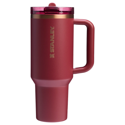 The Quencher ProTour Flip Straw Tumbler | 40 OZ - Gilded Pomegranate