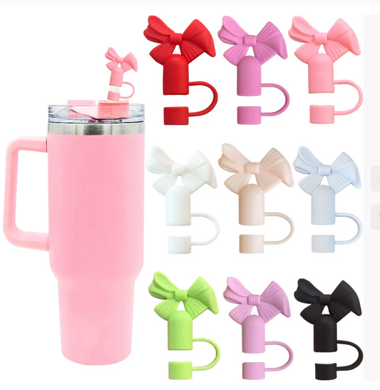 4 Pcs Flower Love Shack Fancy Straw Toppers Set
