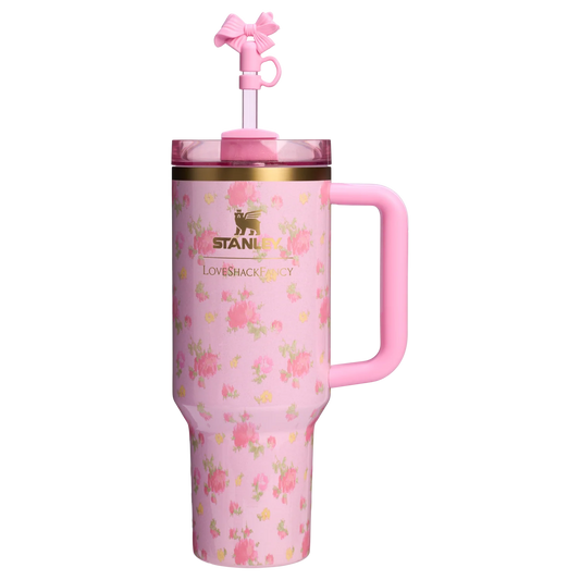 Stanley x LoveShackFancy Quencher H2.0 Flowstate™ Tumbler | 40 OZ - Ibiza Sunset