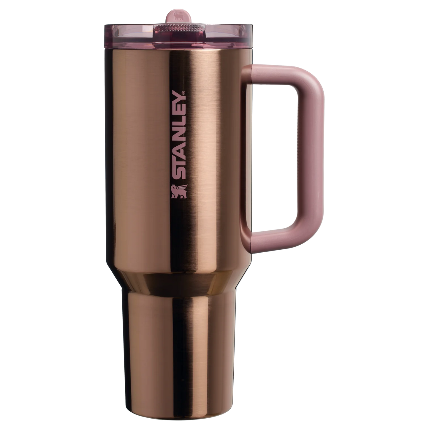 The Quencher ProTour Flip Straw Tumbler | 40 OZ - Polished Rose Gold