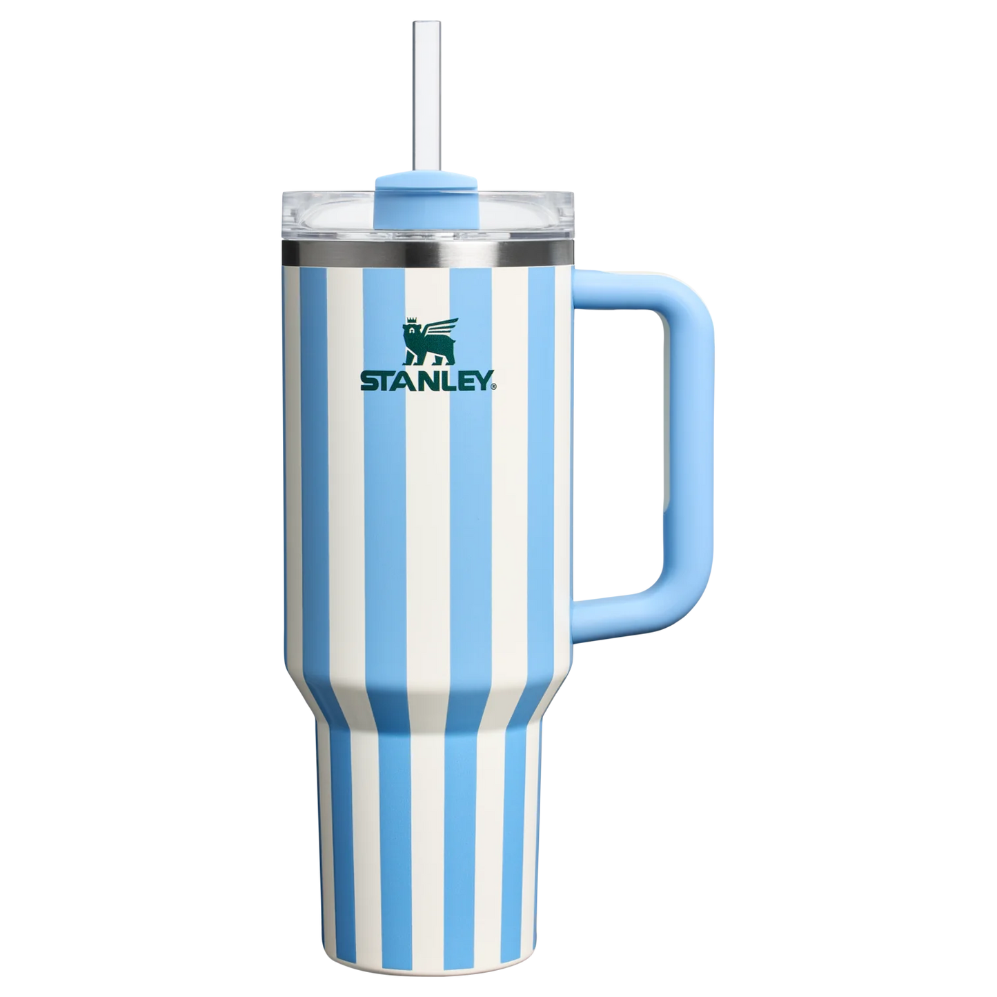 The Quencher H2.0 Flowstate™ Tumbler | 40 OZ - Cornflower Cabana Gloss