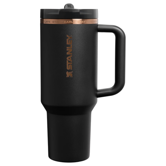 Messi x Stanley Quencher ProTour Flip Straw Tumbler | 40 OZ - GOAT Black