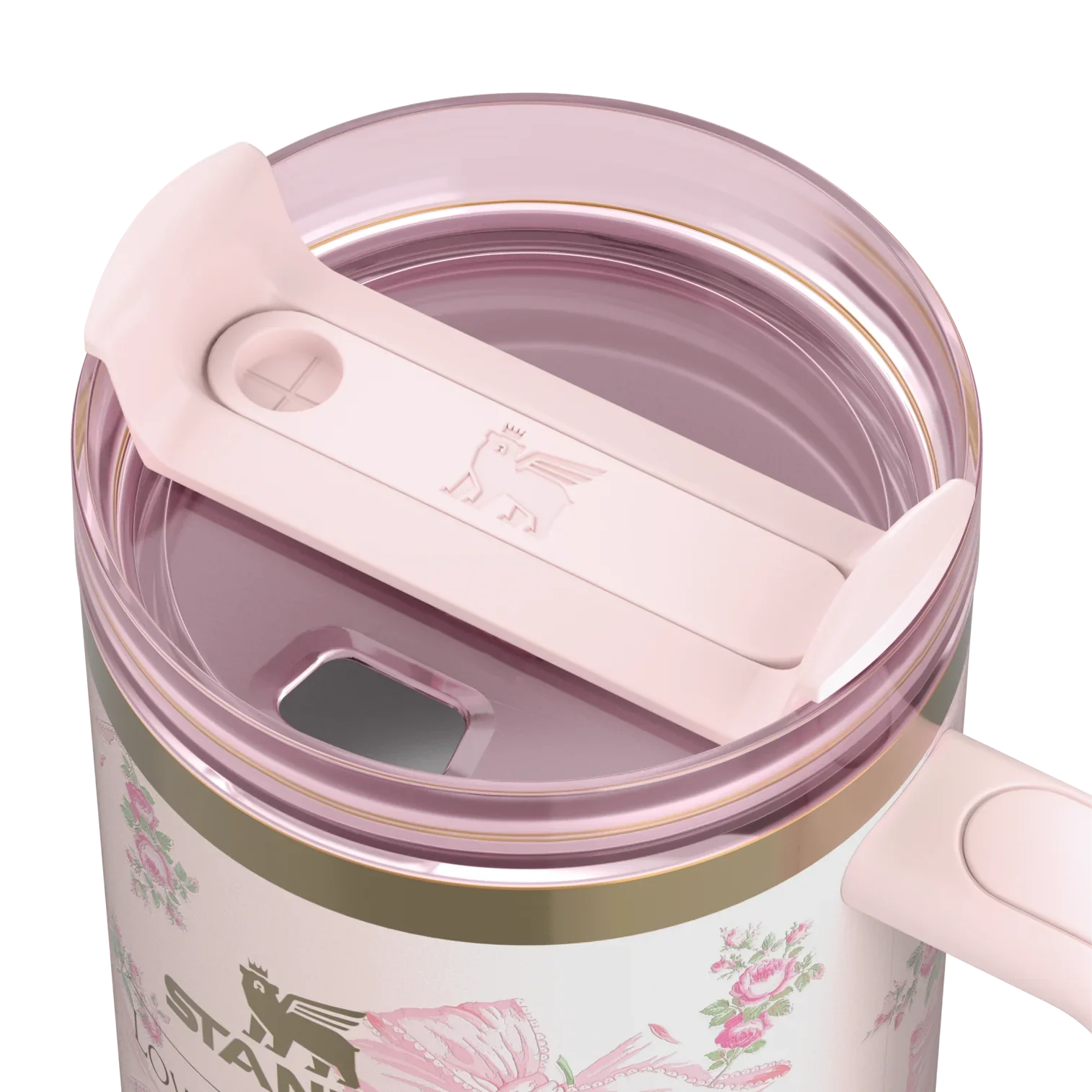 The Stanley x LoveShackFancy Holiday Quencher | 40 OZ - Pink - Image 3