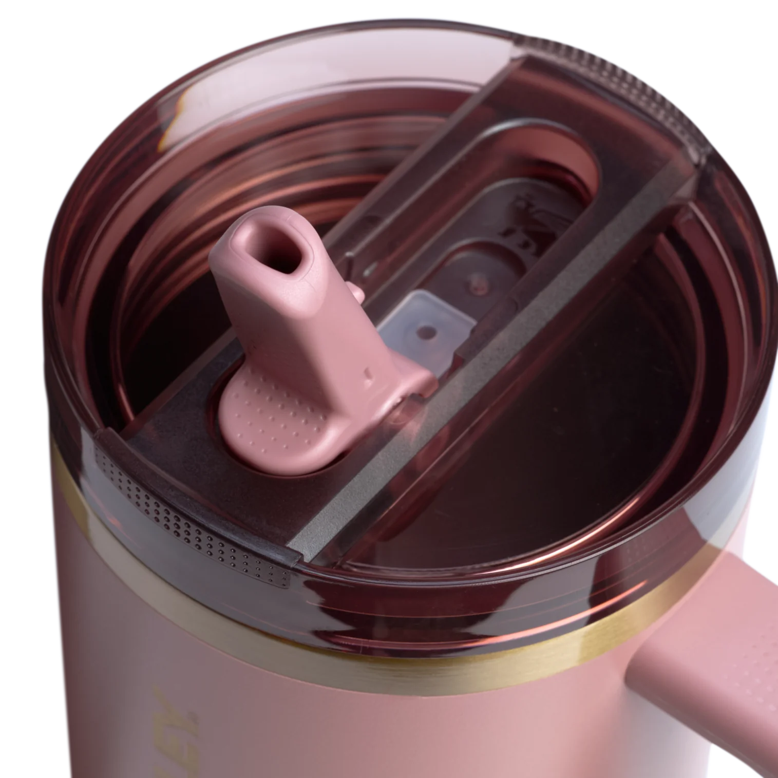 The Quencher ProTour Flip Straw Tumbler | 40 OZ - Antique Pink - Image 3