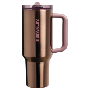 The Quencher ProTour Flip Straw Tumbler | 40 OZ - Polished Rose Gold