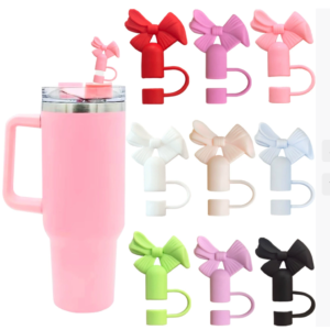 4 Pcs Flower Love Shack Fancy Straw Toppers Set