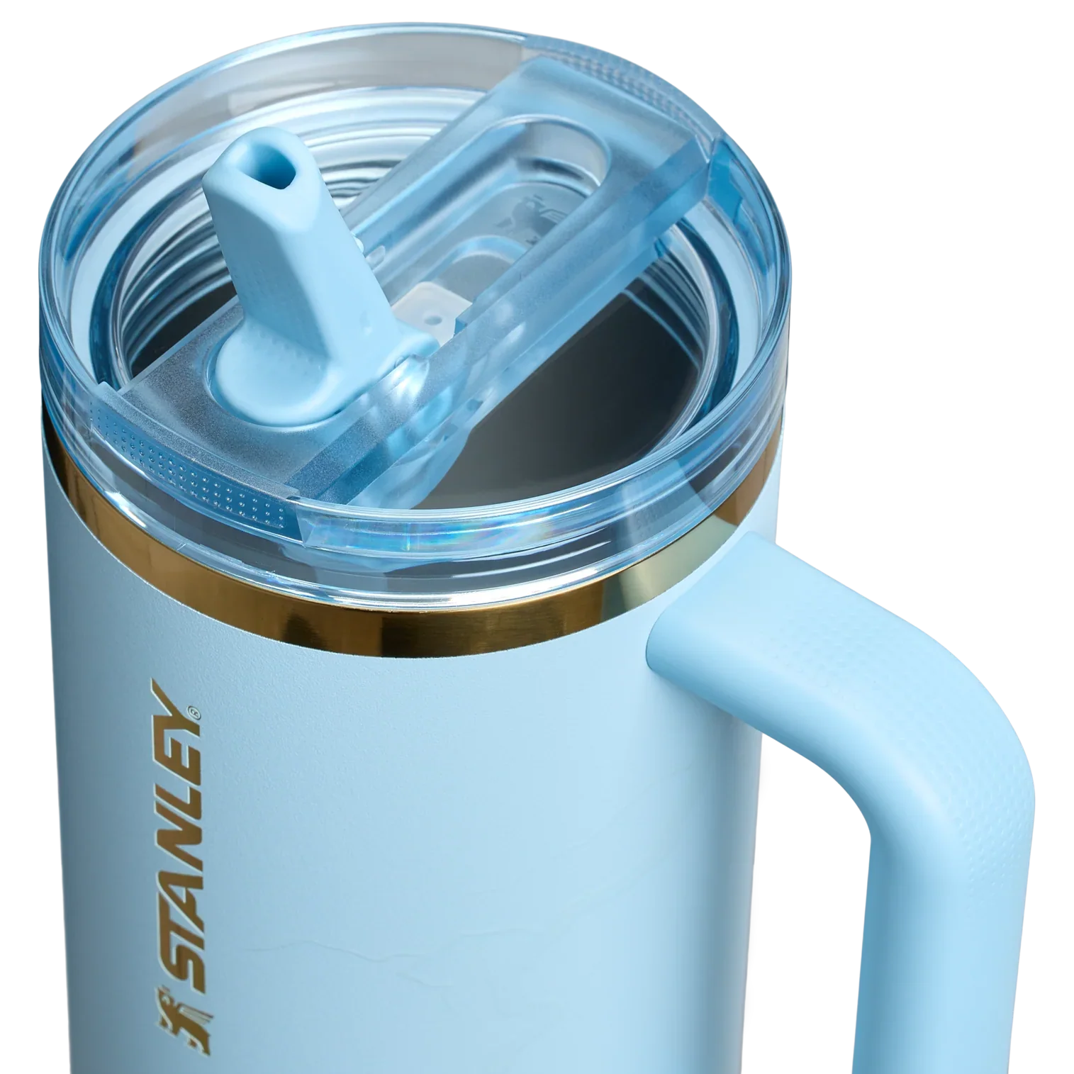 Messi x Stanley Quencher ProTour Flip Straw Tumbler | 40 OZ - Striker Blue - Image 4