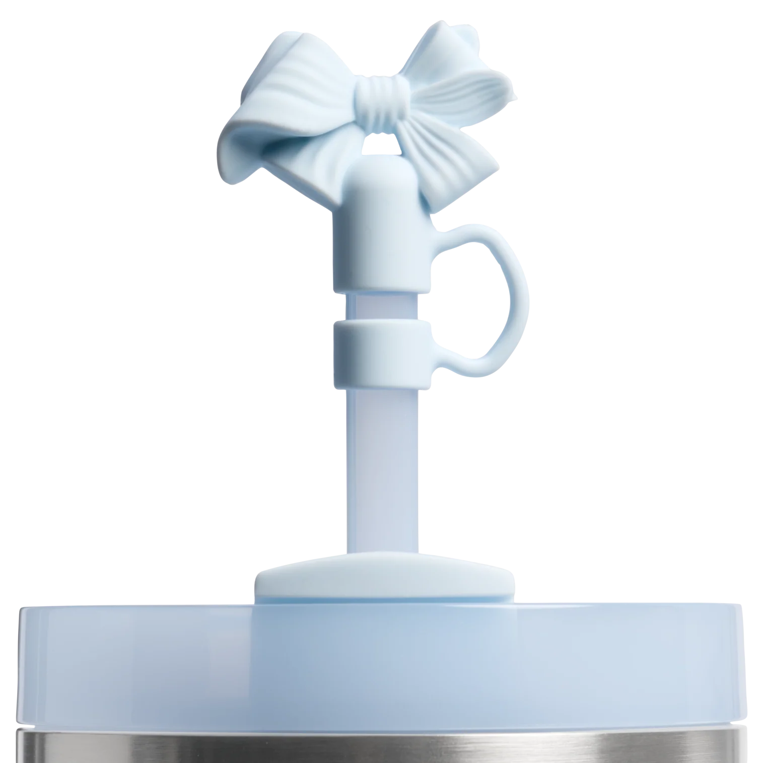 Stanley x LoveShackFancy Holiday Quencher® H2.0 FlowState™ Tumbler | 40 OZ - Coquette Bow Winter Ice - Image 4