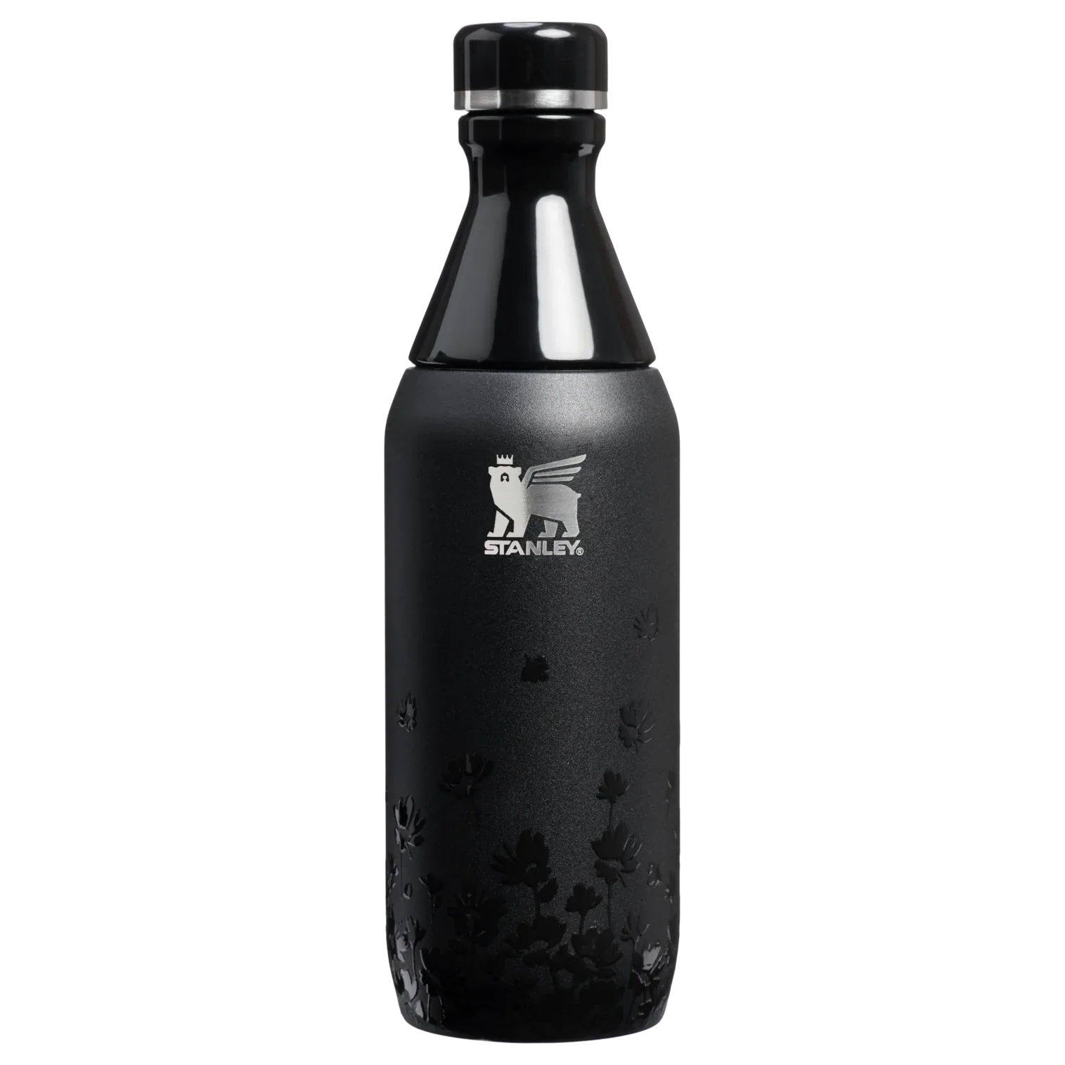 Jennie x Stanley The All Day Slim Luxe Bottle | 12 OZ - Midnight Ruby
