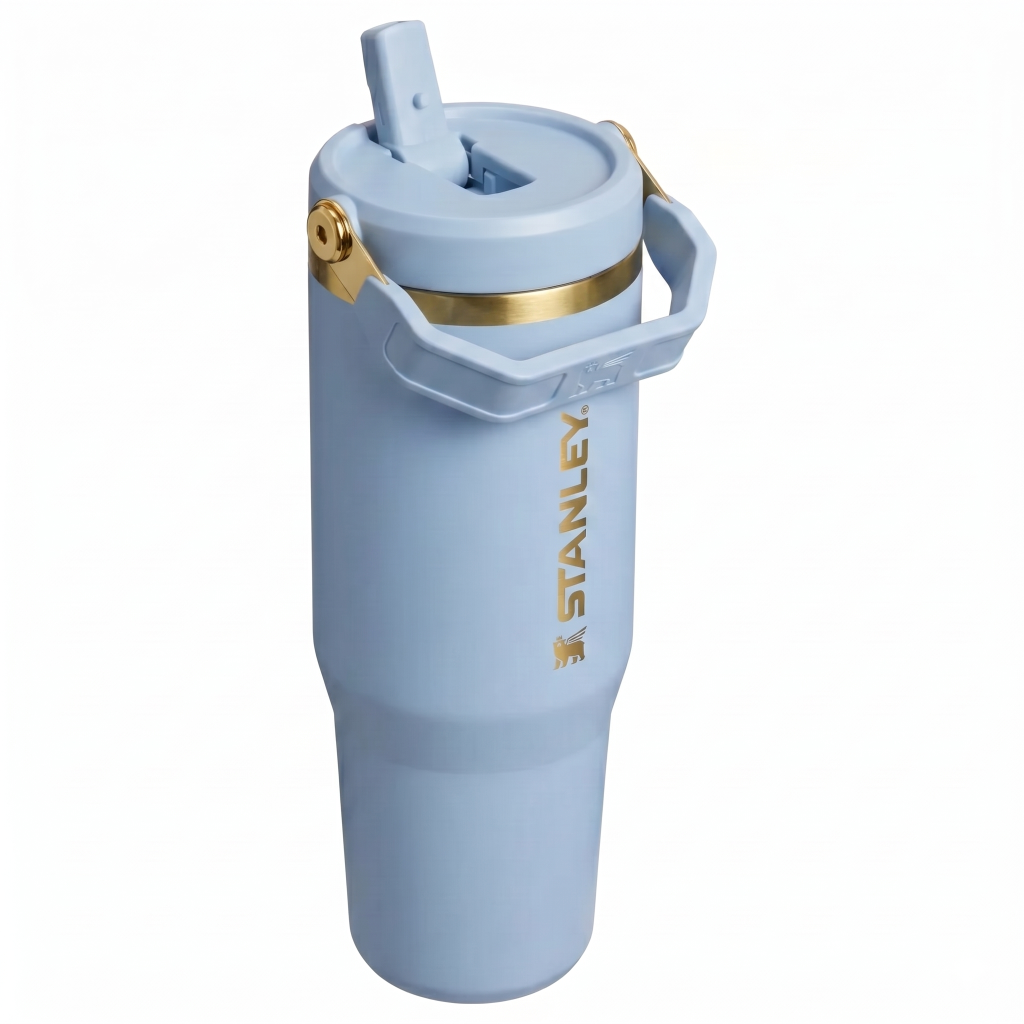 The Messi x Stanley IceFlow™ Flip Straw Tumbler | 30 OZ - Striker Blue - Image 2