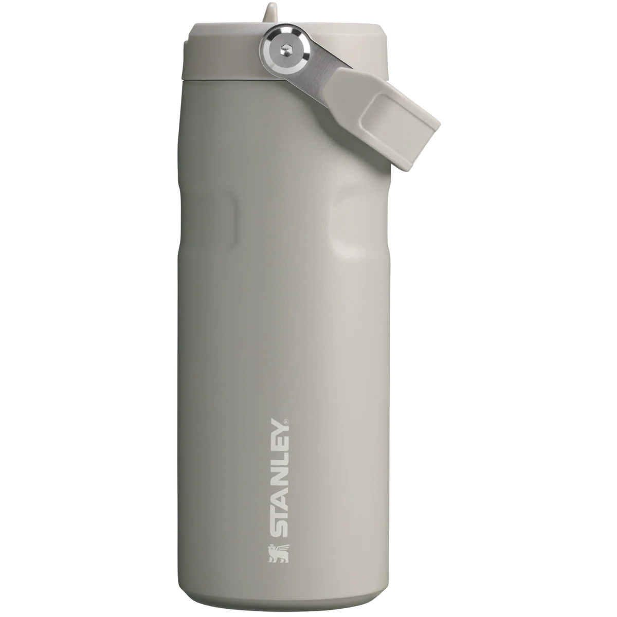 The IceFlow™ Bottle with Flip Straw Lid | 16 OZ - Ash