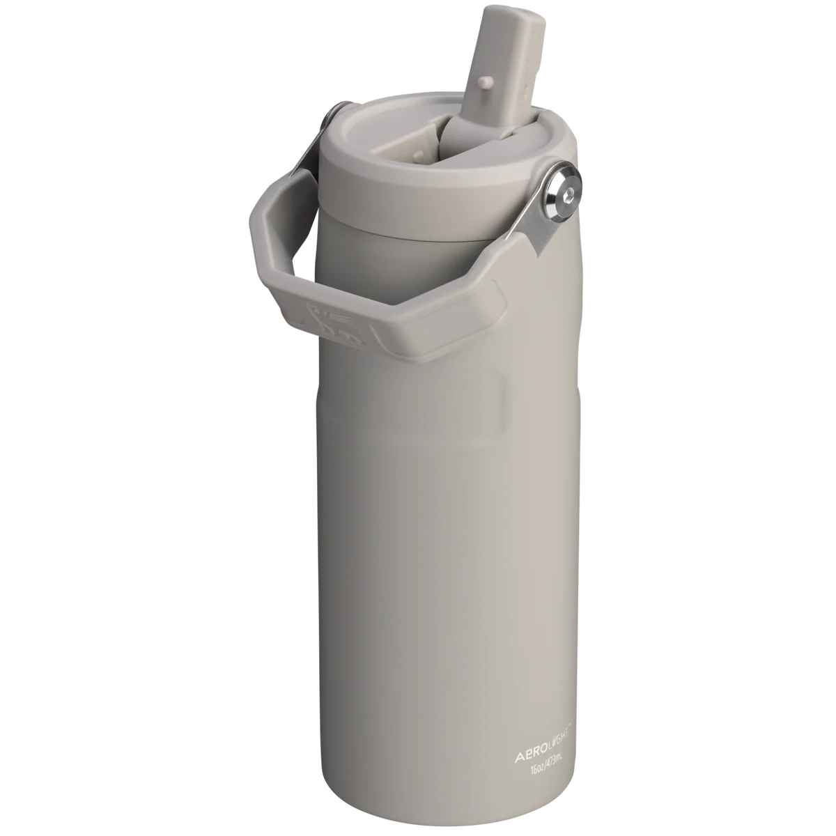The IceFlow™ Bottle with Flip Straw Lid | 16 OZ - Ash - Image 2