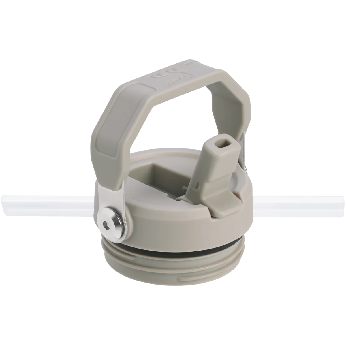 The IceFlow™ Bottle with Flip Straw Lid | 16 OZ - Ash - Image 3