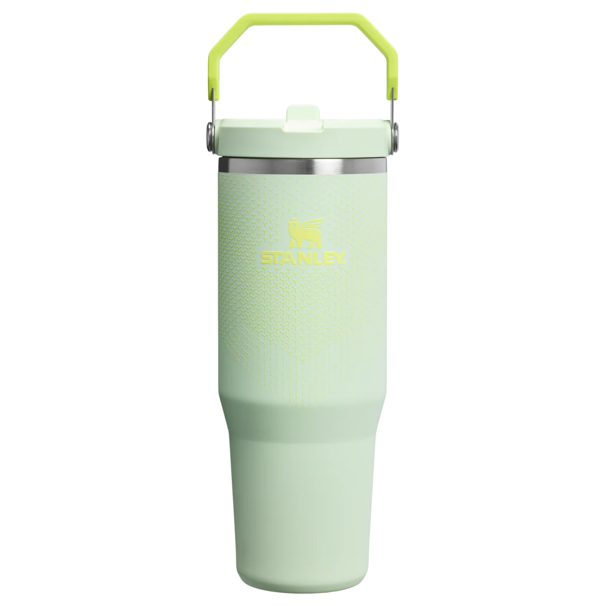 The IceFlow™ Flip Straw Tumbler | 30 OZ - Honeydew Hypergrip