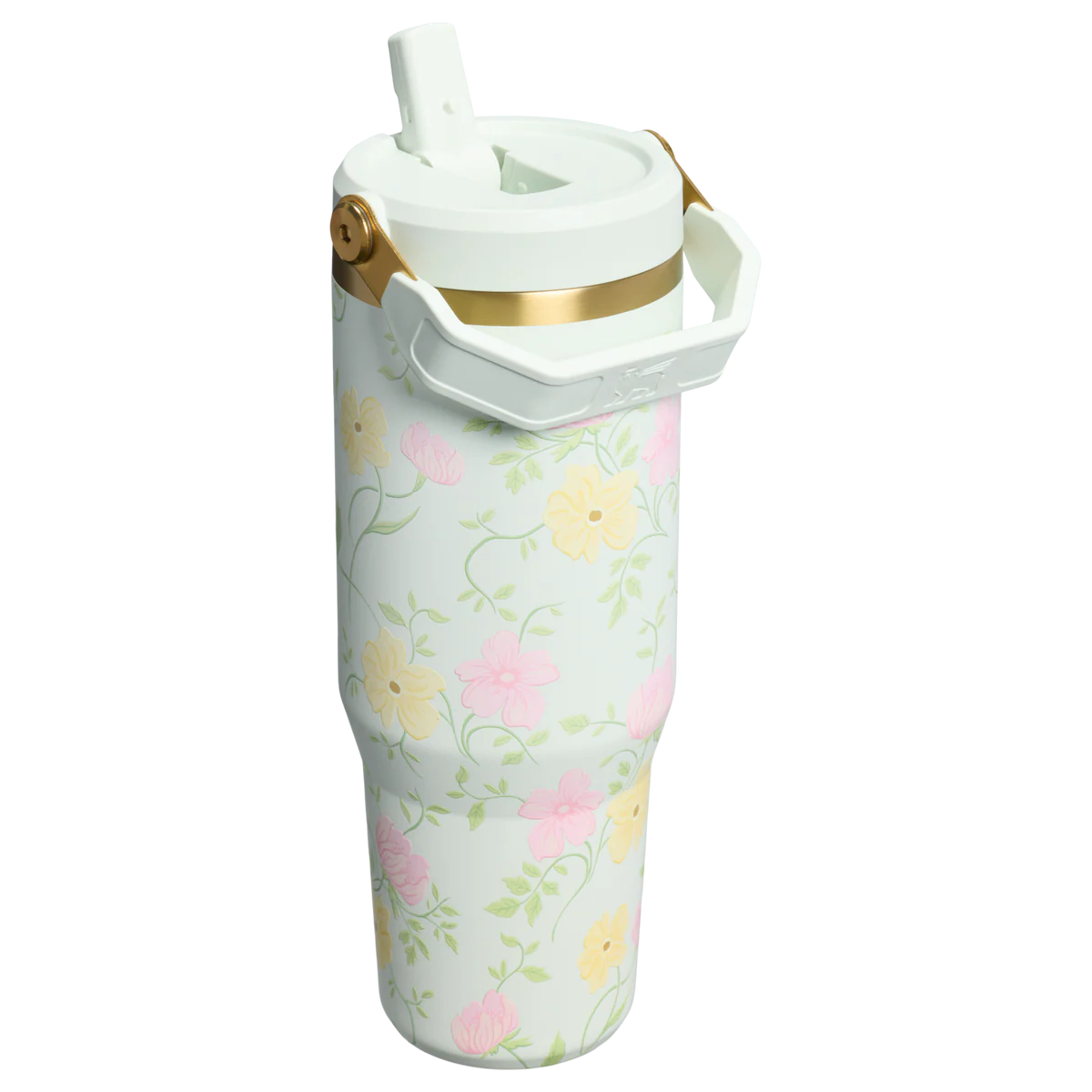 The Easter IceFlow™ Flip Straw Tumbler | 30 OZ - Spring Blossoms - Image 2