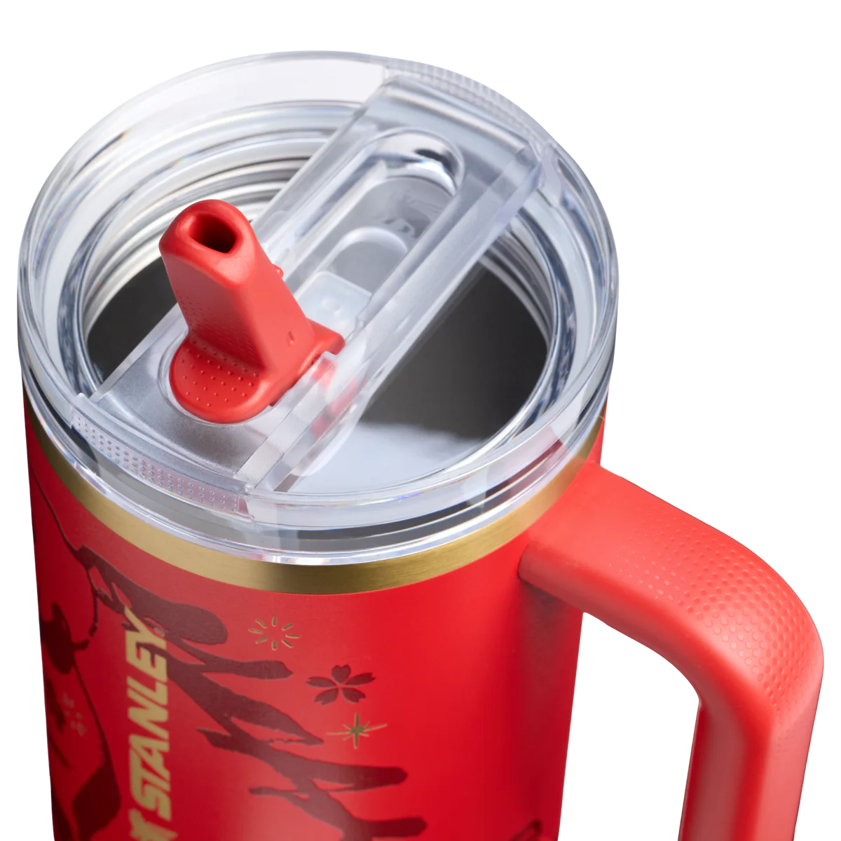 The Lunar New Year Quencher® ProTour Flip Straw Tumbler | 40 OZ - Red Stallion - Image 3