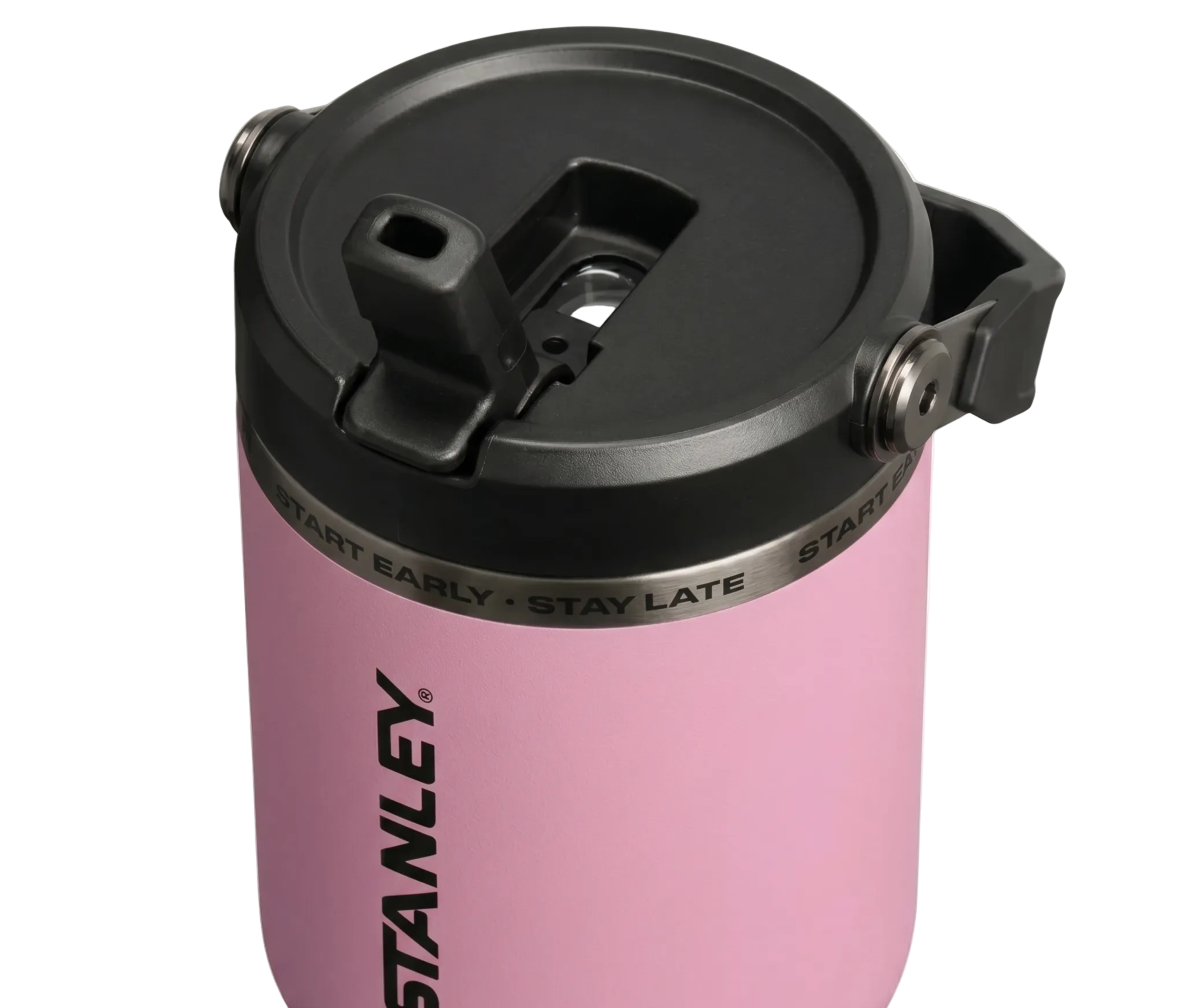 The Messi x Stanley IceFlow™ Flip Straw Tumbler | 30 OZ - GOAT Pink - Image 3