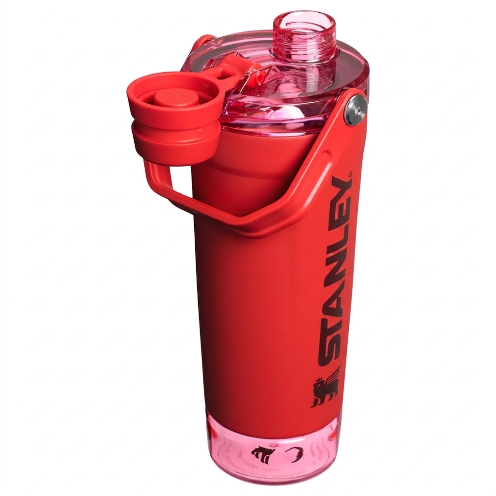 The Activate Shaker Bottle | 20 OZ - Chilli Red - Image 2