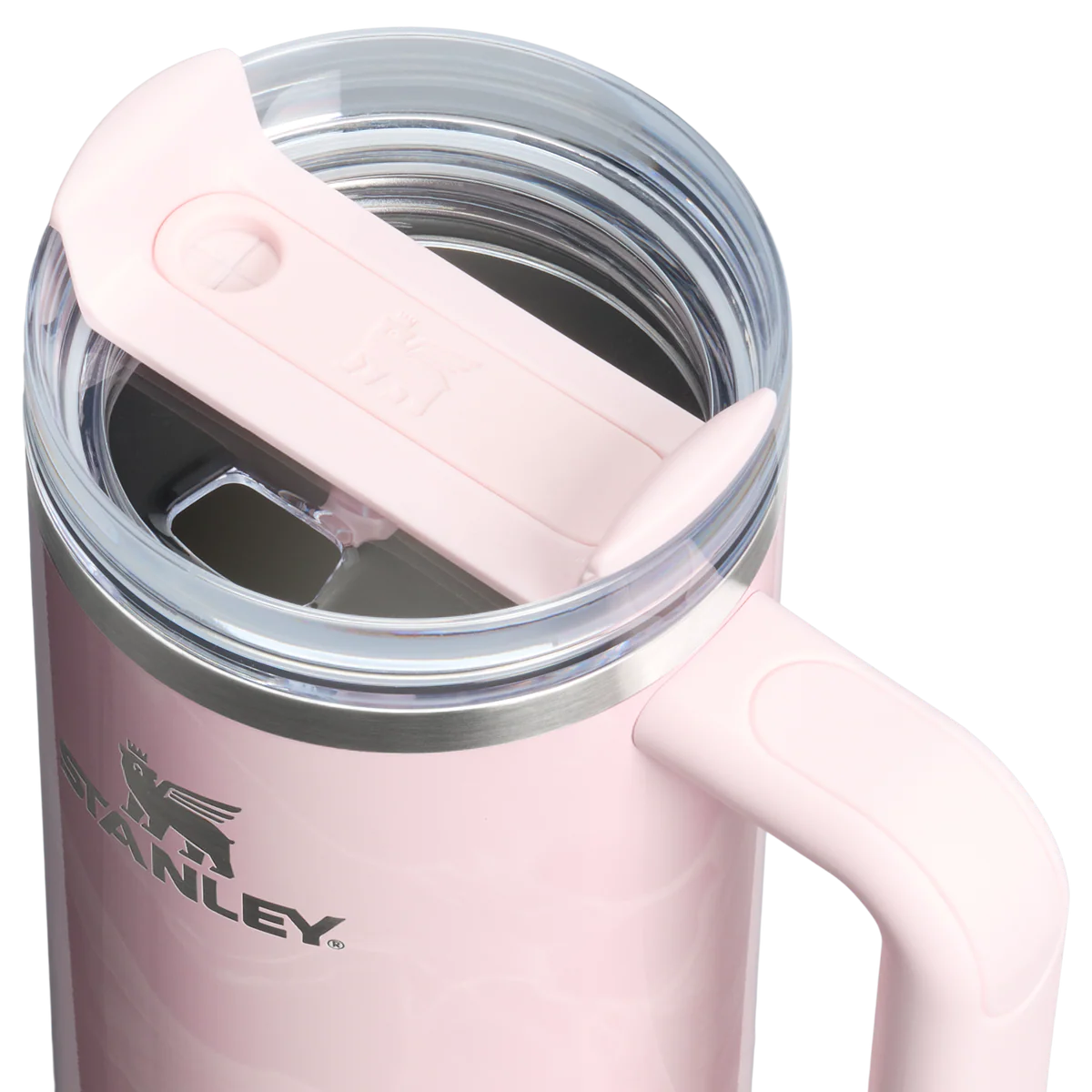 The Quencher® H2.0 FlowState™ Tumbler | 40 OZ | Marble Collection - Pink Amethyst Calacatta - Image 2