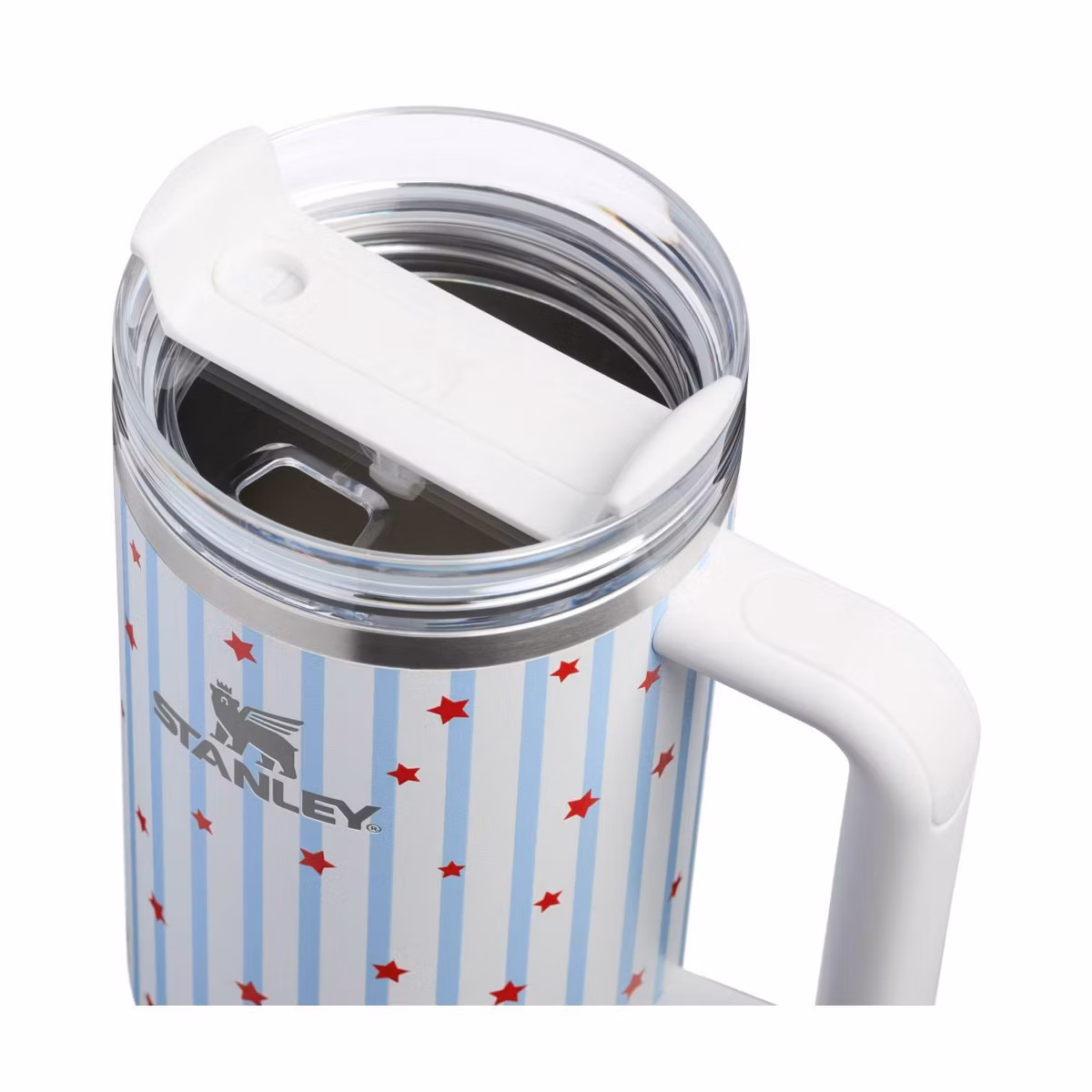 The Quencher® H2.0 FlowState™ Tumbler | 40 OZ – Blue Starry Stripes - Image 3