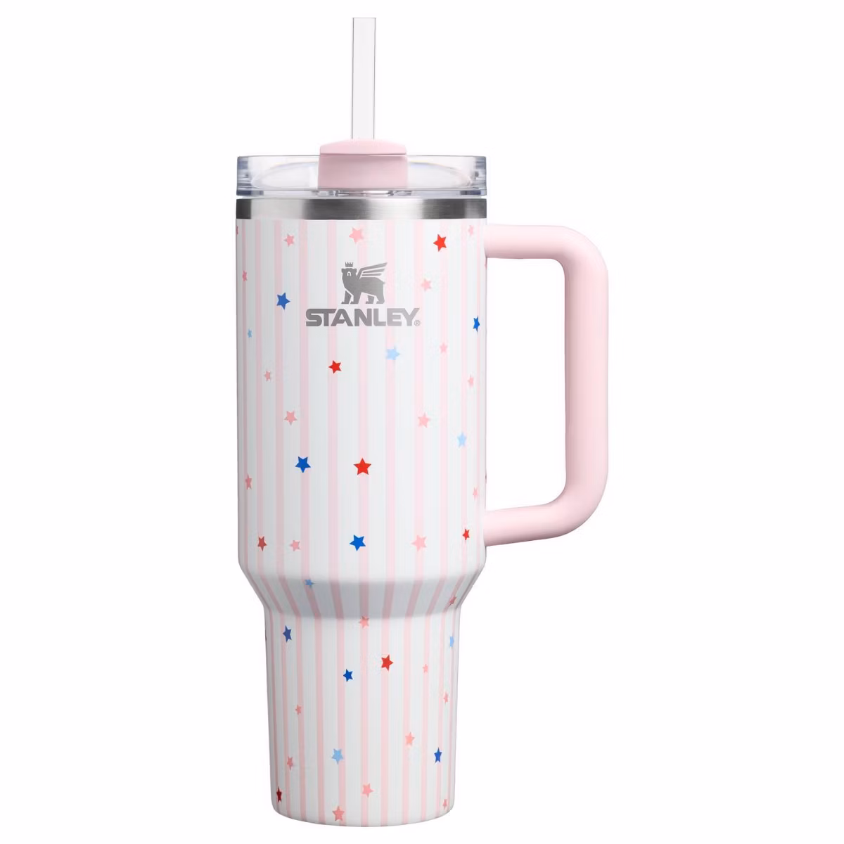 The Quencher® H2.0 FlowState™ Tumbler | 40 OZ – Pink Starry Stripes